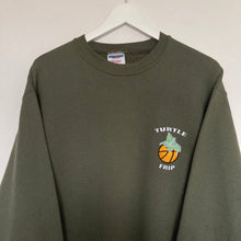 Charger l'image dans la galerie, sweat-turtle-frip-vintage-oversize-kaki