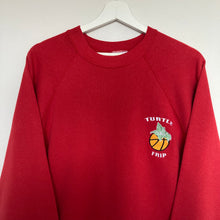 Charger l'image dans la galerie, sweat-turtle-frip-vintage-rouge-homme