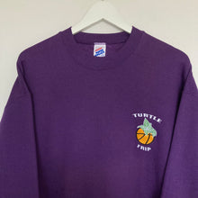 Charger l'image dans la galerie, sweat-turtle-frip-vintage-violet-oversize