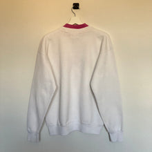 Charger l'image dans la galerie, sweat-vintage-blanc-et-rose-90s