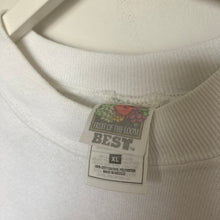 Charger l'image dans la galerie, Sweat vintage blanc petit logo (XL)