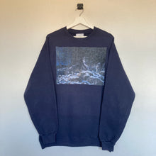 Charger l'image dans la galerie, sweat-vintage-bleu-marine-homme