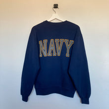 Charger l'image dans la galerie, sweat-vintage-bleu-marine-navy-usa