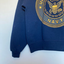 Charger l'image dans la galerie, sweat-vintage-bleu-marine-navy-usa