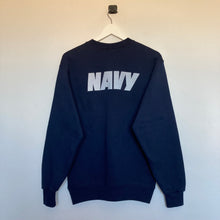 Charger l&#39;image dans la galerie, sweat-vintage-bleu-marine-navy-usmc-usa
