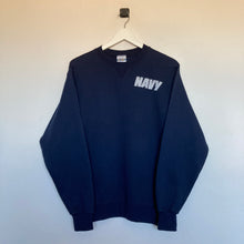 Charger l'image dans la galerie, sweat-vintage-bleu-marine-navy-usmc-usa