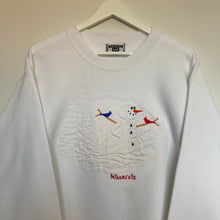 Charger l'image dans la galerie, sweat-vintage-de-noel-blanc