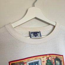 Charger l'image dans la galerie, sweat-vintage-de-noel-blanc-homme-90s-made-in-usa