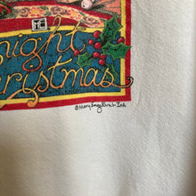 Charger l'image dans la galerie, sweat-vintage-de-noel-blanc-homme-90s-made-in-usa
