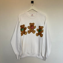 Charger l'image dans la galerie, sweat-vintage-de-noel-blanc-made-in-usa-homme