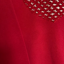 Charger l'image dans la galerie, sweat-vintage-de-noel-coeur-rouge-femme