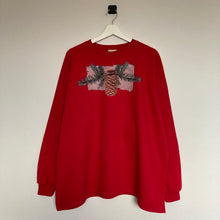 Charger l'image dans la galerie, sweat-vintage-de-noel-rouge-femme
