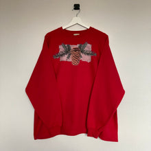 Charger l'image dans la galerie, sweat-vintage-de-noel-rouge-femme