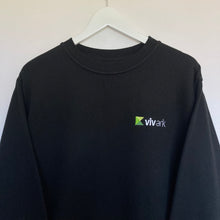 Charger l'image dans la galerie, Sweat noir logo brodé