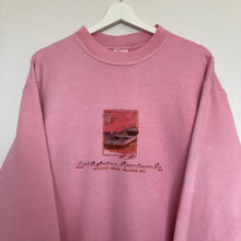Charger l'image dans la galerie, sweat-vintage-homme-rose-90s