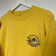 Charger l'image dans la galerie, Sweat jaune logo brodé (XL)