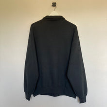 Charger l'image dans la galerie, sweat-vintage-noircol-a-zip-pour-homme