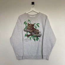 Charger l'image dans la galerie, sweat-vintage-oversize-gris-animal-90s