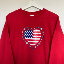 Charger l'image dans la galerie, sweat-vintage-rouge-usa
