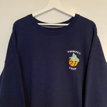 Charger l'image dans la galerie, sweat-vintage-turtle-frip-bleu-marine-homme-oversize
