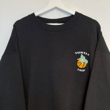 Charger l'image dans la galerie, sweat-vintage-turtle-frip-homme-oversize-noir