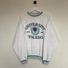 Charger l'image dans la galerie, sweat-vintage-university-homme-gris