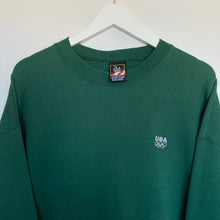 Charger l'image dans la galerie, sweat-vintage-usa-oversize-green