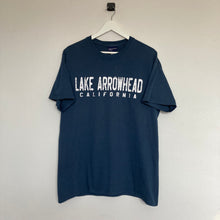 Charger l'image dans la galerie, t-shirt-bleu-homme-vintage-california-imprime