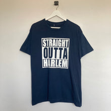 Charger l'image dans la galerie, t-shirt-bleu-homme-vintage-imprime-hip-hop