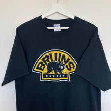 Charger l'image dans la galerie, t-shirt-noir-homme-vintage-boston-bruins-imprime