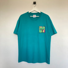 Charger l'image dans la galerie, t-shirt-vintage-homme-bleu-made-in-usa-single-stitch-a-imprime