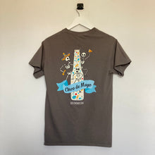 Charger l'image dans la galerie, t-shirt-vintage-homme-gris-a-imprime-motif-cinco-de-mayo