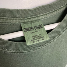 Charger l'image dans la galerie, t-shirt-vintage-homme-vert-a-imprime-motif-animal