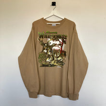 Charger l'image dans la galerie, t-shirt-vintage-manches-longues-homme-a-imprime-graphic-animal