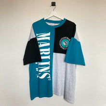 Charger l'image dans la galerie, t-shirt-vintage-mlb-florida-marins-made-in-usa