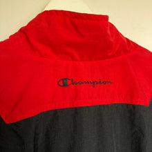 Charger l'image dans la galerie, veste-champion-vintage-track-jacket-noir-et-rouge