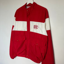 Charger l'image dans la galerie, veste-vintage-champion-beer-nuts-style-motard-veste-de-course