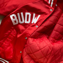 Charger l'image dans la galerie, Veste vintage en satin Budweiser