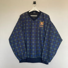 Charger l'image dans la galerie, veste-vintage-marine-homme-cadillac-satin-nylon-usa-americaine