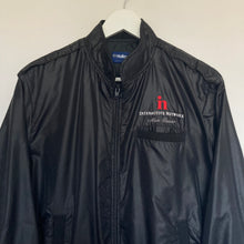 Charger l'image dans la galerie,      veste-vintage-noire-homme-americaine-satin-nylon-usa