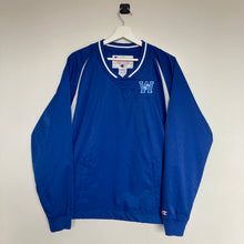 Charger l'image dans la galerie, veste-vintage-universitaire-champion-coupe-vent-bleu