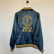 Charger l'image dans la galerie, veste-vintage-universitaire-en-satin