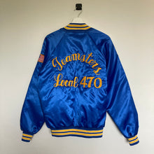 Charger l'image dans la galerie, Veste vintage en satin Made in USA