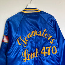 Charger l'image dans la galerie, Veste vintage en satin Made in USA