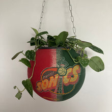 Charger l'image dans la galerie, ballon-de-basket-recycle-en-pot-de-fleurs-decoration-basketball-sonics-nba
