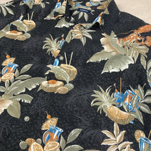 Charger l'image dans la galerie, chemise-hawaienne-a-fleurs-homme-noire
