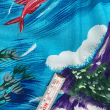 Charger l'image dans la galerie, chemise-hawaienne-a-fleurs-homme-turquoise
