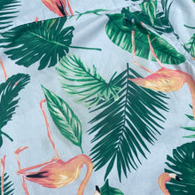 Charger l&#39;image dans la galerie, chemise-hawaienne-a-fleurs-old-navy-verte
