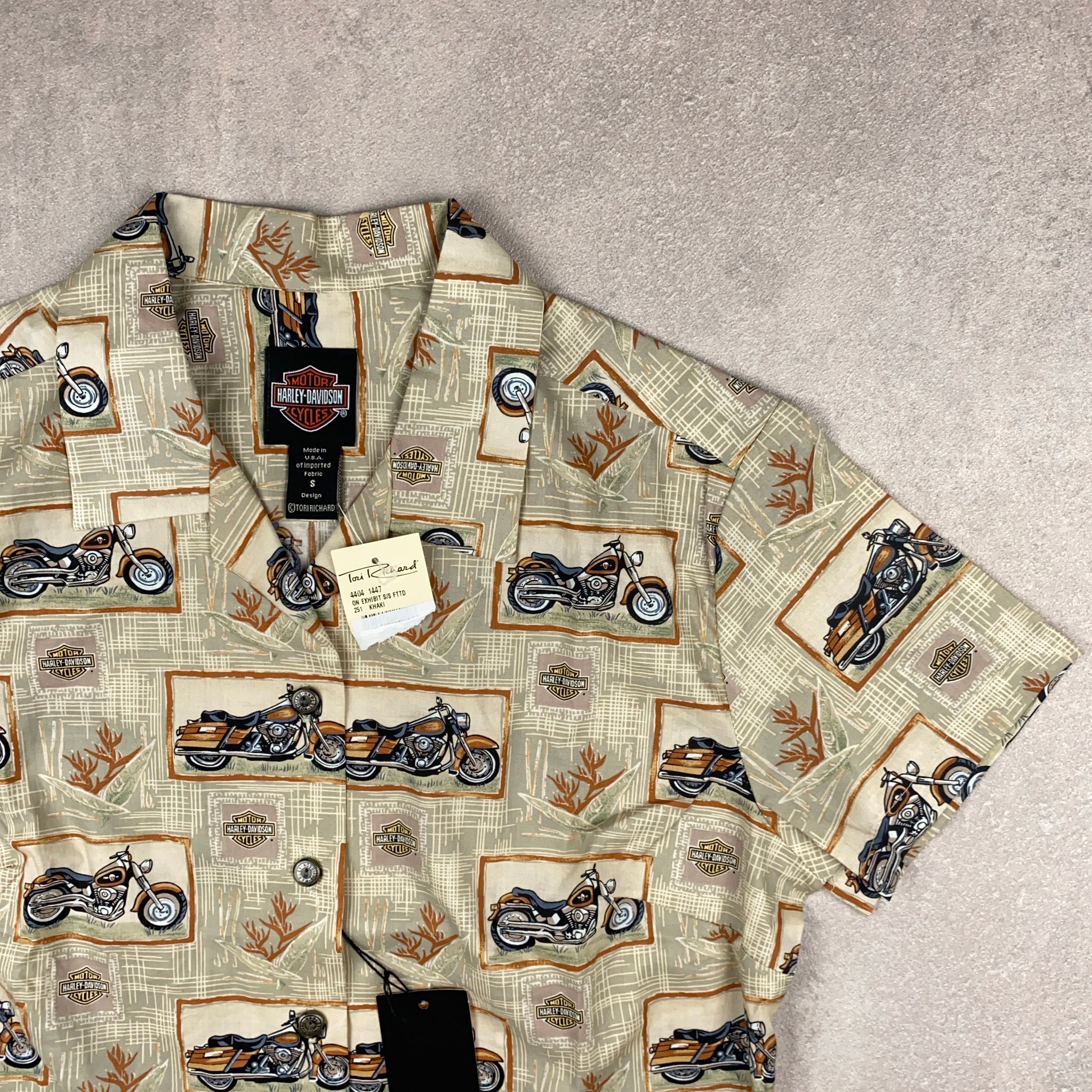 Chemise Hawaïenne Vintage Helena's - Fabriquée à Hawaï USA - Taille L Turquoise
