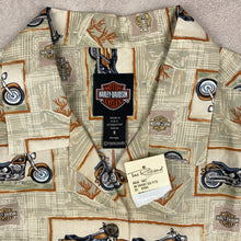 Charger l&#39;image dans la galerie, chemise-hawaienne-harley-davidson-femme-tori-richard-made-in-hawaii
